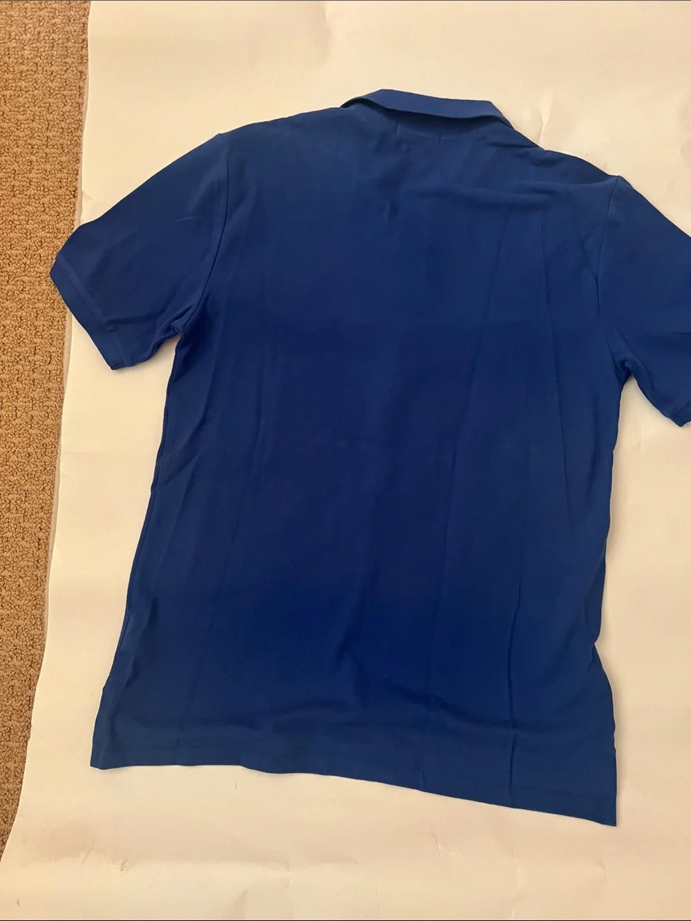 Ralph Lauren Navy Polo with Gold Labels